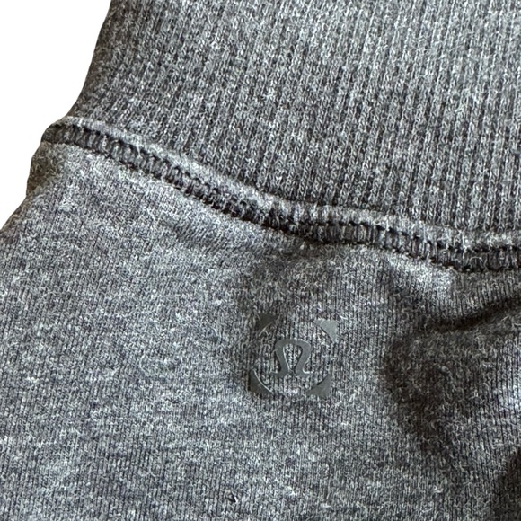 Lululemon Jogger Mens Sz Large Black Cross Cut Drawcord Elastic Waist Zip Pocket - Picture 4 of 6